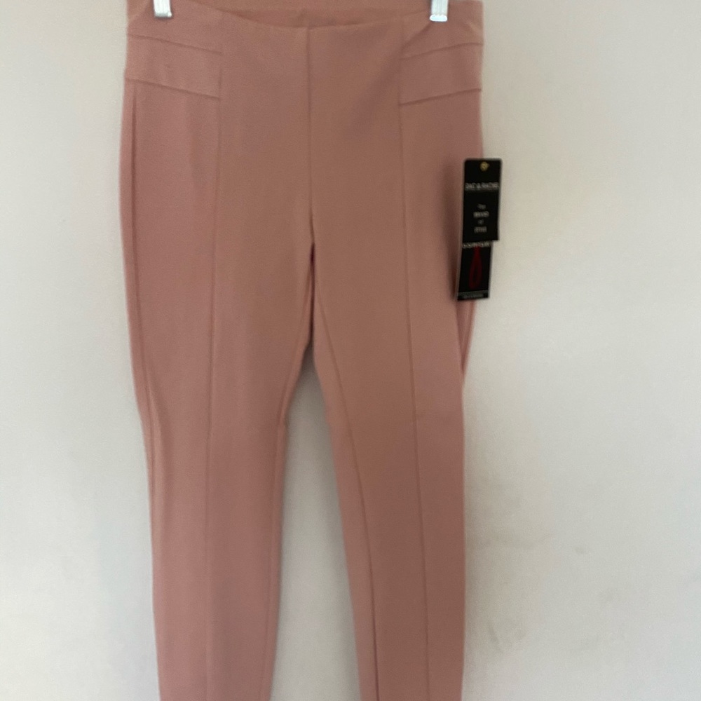 Pink nude flirted suite pants